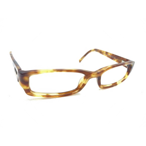 Prada VPR 19L 4BW-1O1 Tortoise Brown Eyeglasses Frames 52-16 135 Italy Designer - Picture 1 of 12